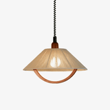 Kaia Wisp Wood Pendant Light by Maison Velume