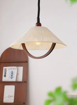 Kaia Wisp Wood Pendant Light, detail view 7