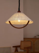 Kaia Wisp Wood Pendant Light, detail view 10