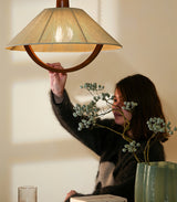 Kaia Wisp Wood Pendant Light, detail view 12