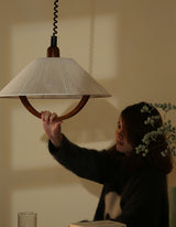 Kaia Wisp Wood Pendant Light, detail view 13