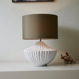 Liora Halo Fabric Table Lamp, detail view 3