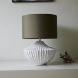 Liora Halo Fabric Table Lamp, detail view 4