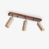 Liora Vista Travertine Ceiling Light by Maison Velume