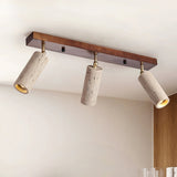 Liora Vista Travertine Ceiling Light, detail view 2