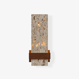 Maren Harbor Travertine Wall Light by Maison Velume