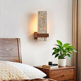 Maren Harbor Travertine Wall Light, detail view 2