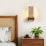 Maren Harbor Travertine Wall Light, detail view 3
