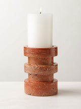 Nora Veil Stone Candle Holder, detail view 6