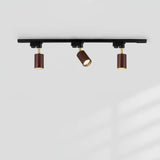 Oriel Noir Aluminum Ceiling Light, detail view 2