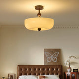 Orla Arc Glass Ceiling Light, detail view 3