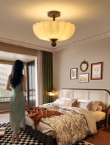 Orla Arc Glass Ceiling Light, detail view 7