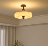 Orla Arc Glass Ceiling Light, detail view 13