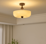 Orla Arc Glass Ceiling Light, detail view 18