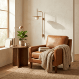 Orla Vine Alabaster Wall Light, detail view 5