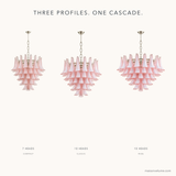 Pella chandelier three size profiles