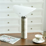 Pella Field Travertine Table Lamp, detail view 16