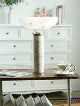 Pella Field Travertine Table Lamp, detail view 18