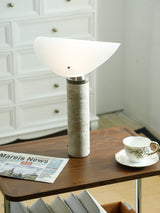 Pella Field Travertine Table Lamp, detail view 20