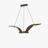 Pella Frost Wood Chandelier, detail view 8
