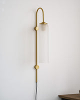 Flora Vista Glass Wall Light, detail view 78