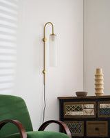 Flora Vista Glass Wall Light, detail view 80