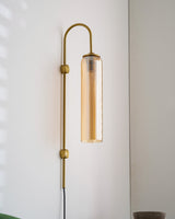Flora Vista Glass Wall Light, detail view 91