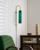 Flora Vista Glass Wall Light, detail view 95