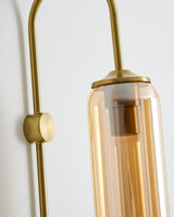 Flora Vista Glass Wall Light, detail view 124