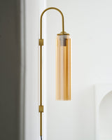 Flora Vista Glass Wall Light, detail view 125