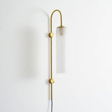 Flora Vista Glass Wall Light, detail view 129
