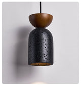 Rhea Bloom Travertine Pendant Light, detail view 5