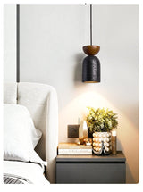 Rhea Bloom Travertine Pendant Light, detail view 7