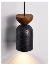 Rhea Bloom Travertine Pendant Light, detail view 13