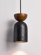 Rhea Bloom Travertine Pendant Light, detail view 17