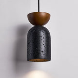 Rhea Bloom Travertine Pendant Light, detail view 18