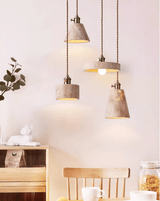 Rhea Glow Travertine Pendant Light, detail view 5