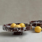 Riven Flint Marble Decorative Object, detail view 4
