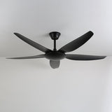 Riven Line Acrylic Ceiling Fan, detail view 2