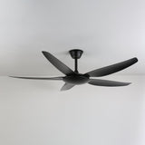 Riven Line Acrylic Ceiling Fan, detail view 4
