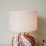 Sable Moon Fabric Table Lamp, detail view 6