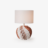 Sable Moon Fabric Table Lamp, detail view 10