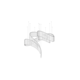 Selah Ridge Crystal Chandelier, detail view 6