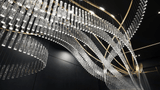 Selah Ridge Crystal Chandelier, detail view 24