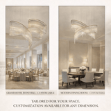 Selah Ridge Crystal Chandelier, detail view 40