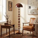 Selah Vine Iron Floor Lamp, detail view 2