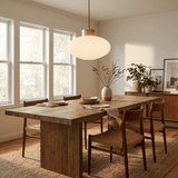 Solen Moss Glass Pendant Light, detail view 2