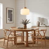 Solen Moss Glass Pendant Light, detail view 3
