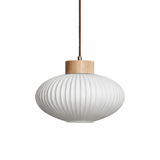 Solen Moss Glass Pendant Light, detail view 6