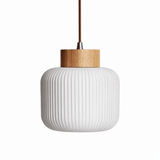 Solen Moss Glass Pendant Light, detail view 7